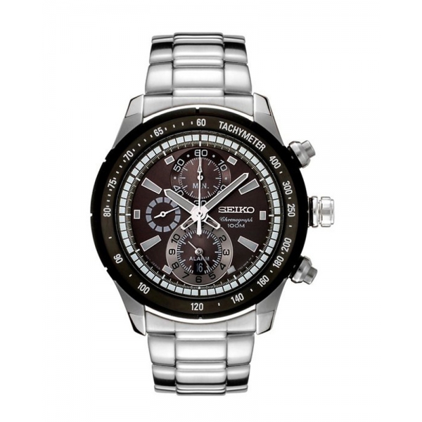 Seiko Watches : SNAC87P1 Quartz Chronograph Date Stainless Steel Men Watch