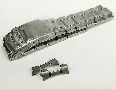 Seiko Watches : SND253_Strap 20mm Stainless Steel Bracelet Curved Ends For SND253 Men Watch