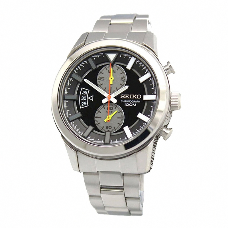 Seiko Watches : SNN289P1 Quartz Chronograph Date Stainless Steel Men Watch