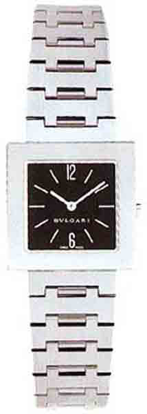 Bvlgari Watches : SQ22SS Quadrato Series Womens Watch