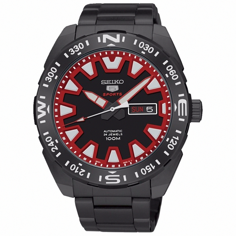 Seiko Watches : SRP749K1 Automatic 24 Jewels Day Date Stainless Steel Men Watch