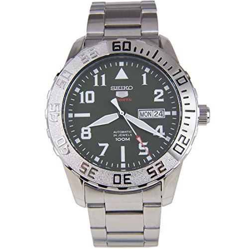 Seiko Watches : SRP751K1 Automatic 24 Jewels Day Date Stainless Steel Men Watch