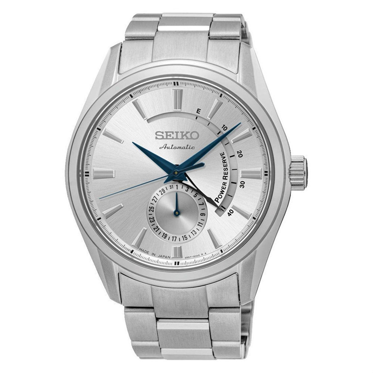 Fake AAA Seiko Watches : SSA303J1 Automatic Power Reserve Indicator Date Stainless Steel Men Watch Watch
