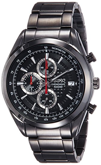 Seiko Watches : SSB179P1 Quartz Chronograph Date Stainless Steel Men Watch