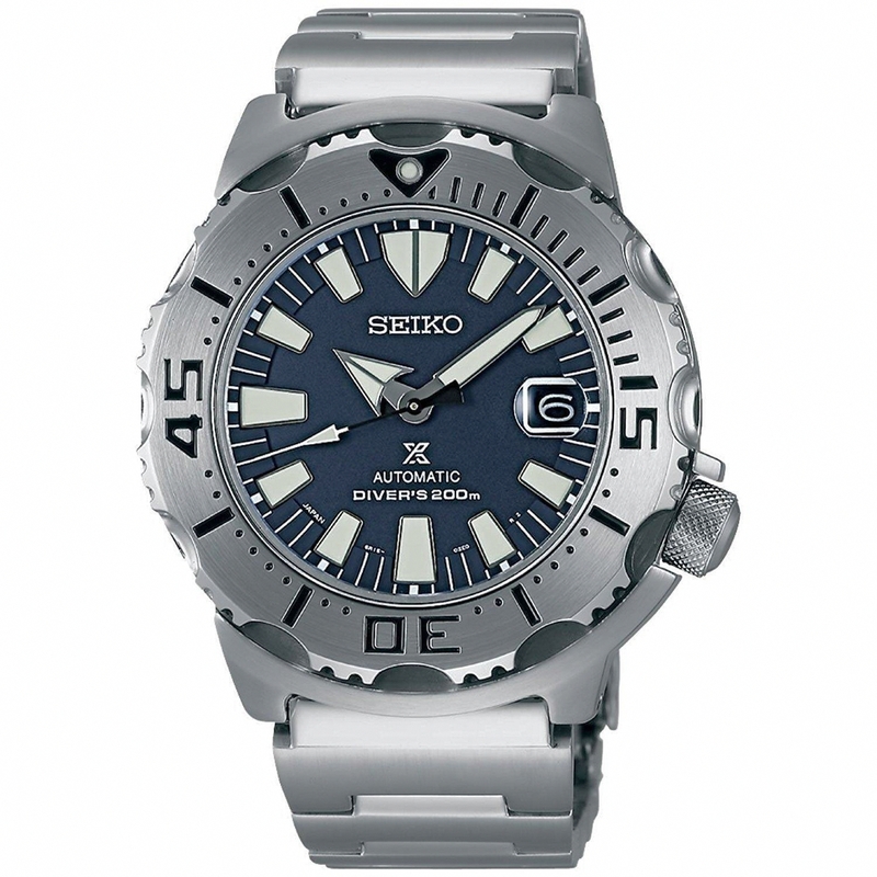 Seiko Watches : SZSC003 Limited Model Diver Scuba Blue Dial Date Stainless Steel Men Watch