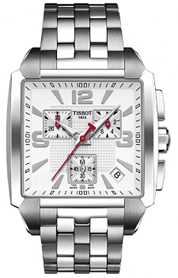 Tissot Watches : T005.517.11.277.00 T-Trend Quadrato Chronograph Men Watch
