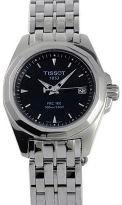 Tissot Watches : T008.010.11.051.00 Black Dial Women Watch