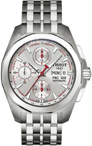 Tissot Watches : T008.414.11.031.00 T-Sport PRC100 Automatic Chronograph Valjoux Men Watch