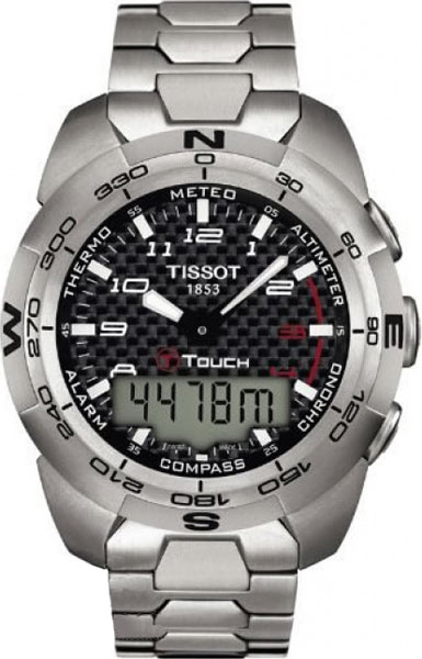 Tissot Watches : T013.420.44.202.00 Quartz Movement Titanium Men Watch