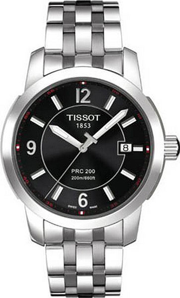 Tissot Watches : T014.410.11.057.00 Quartz Movement Black Dial Men Watch