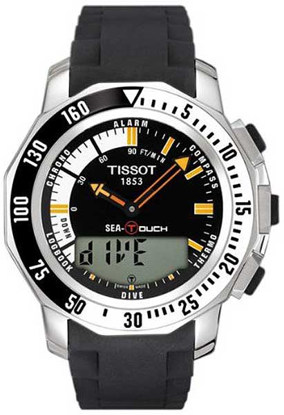 Tissot Watches : T026.420.17.281.01 Touchcreen Swiss Quartz Men Watch