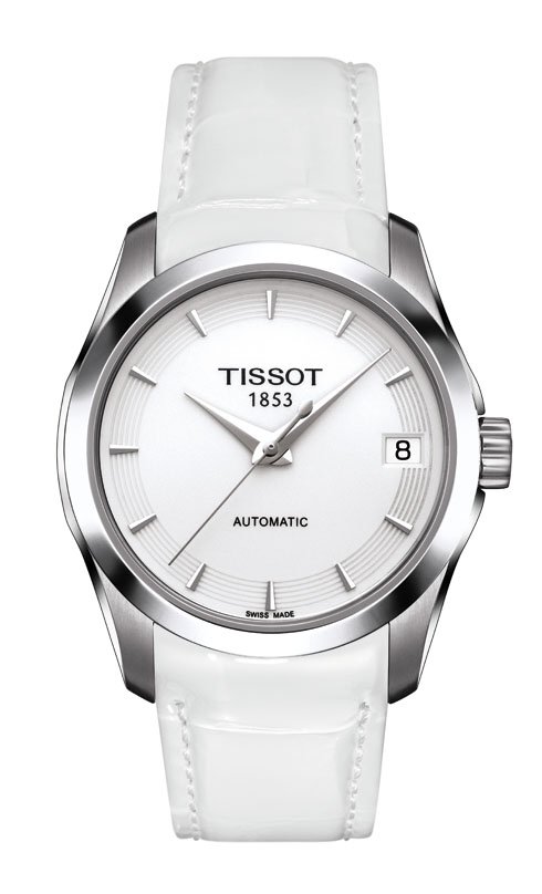 Tissot Watches : T035.207.16.011.00 Leather Automatic Women Watch