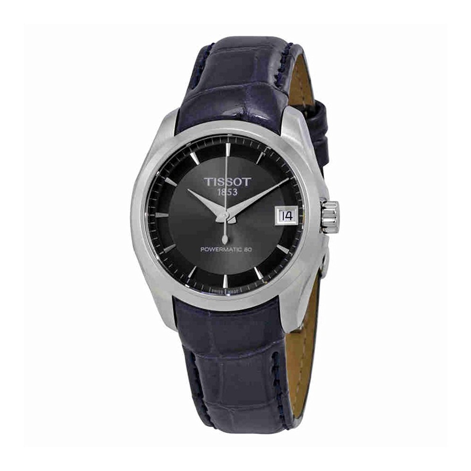 Tissot Watches : T035.207.16.061.00 Black Dial Fixed Band Men Watch