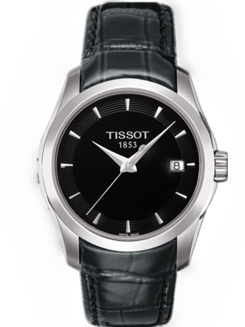 Tissot Watches : T035.210.16.051.00 Leather Quartz Women Watch