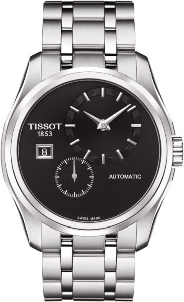 Tissot Watches : T035.428.11.051.00 Automatic Analog Date Stainless Steel Black Men Watch
