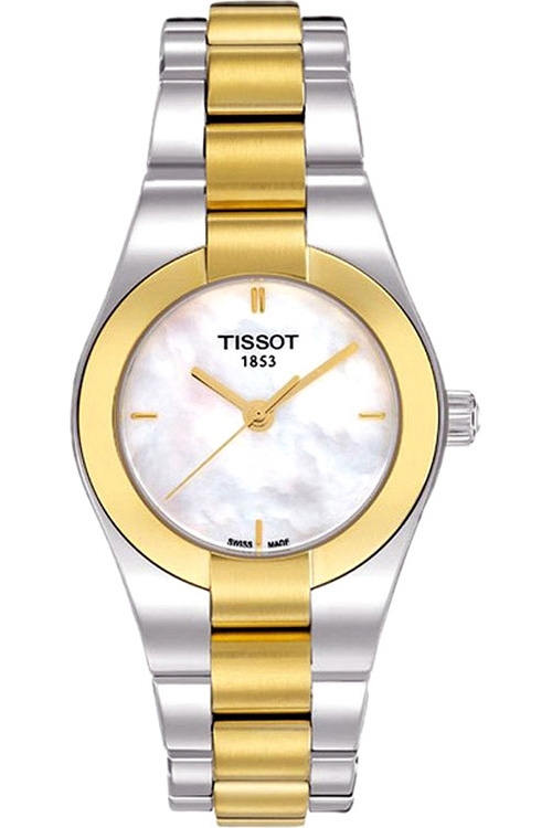 Tissot Watches : T043.010.22.111.00 Two Tone Bracelet Quartz Women Watch