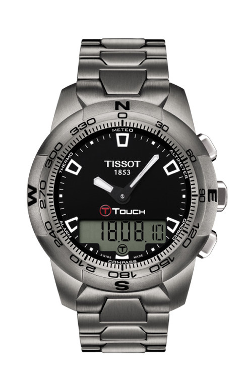 Tissot Watches : T047.420.44.051.00 Quartz Multifunction T-Touch Men Watch
