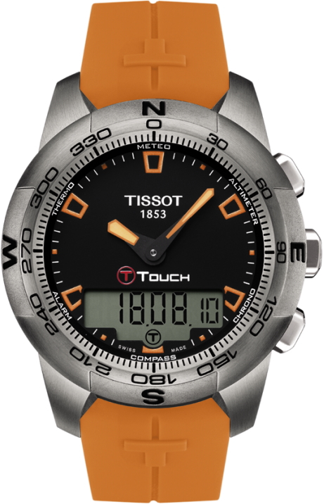 Tissot Watches : T047.420.47.051.01 Quartz Titanium Analog and Digital Men Watch