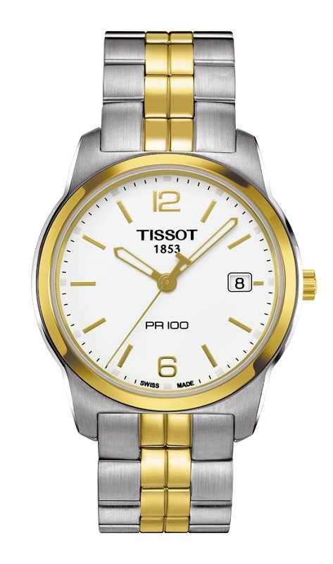 Tissot Watches : T049.410.22.017.00 Two Tone Bracelet Quartz Men Watch