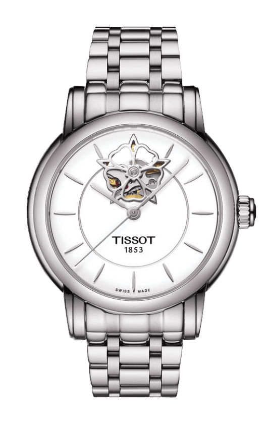 Tissot Watches : T050.207.11.011.04 Automatic Powermatic 80 Diamond Stainless Steel Women Watch