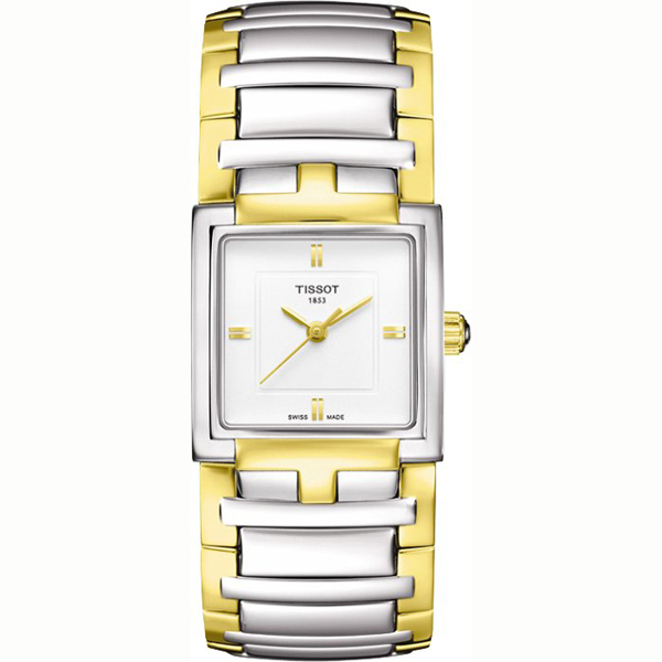 Tissot Watches : T051.310.22.031.00 Two Tone Bracelet Quartz Women Watch