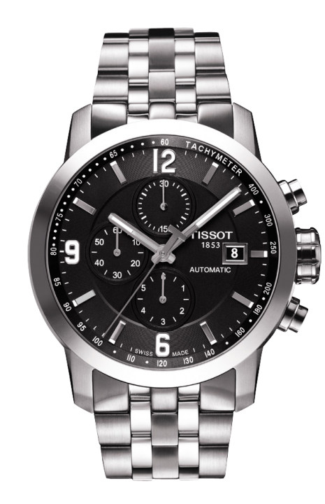 Tissot Watches : T055.427.11.057.00 Automatic Chronograph Date Stainless Steel Men Watch