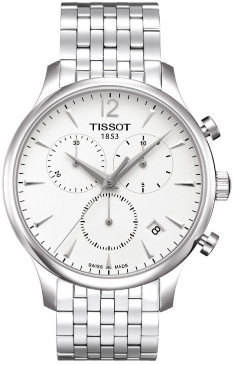 Tissot Watches : T063.617.11.037.00 Quartz Chronograph Date Stainless Steel Men Watch