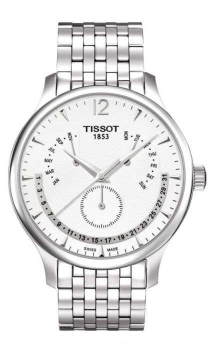 Tissot Watches : T063.637.11.037.00 Quartz Perpetual Calendar Stainless Steel Men Watch