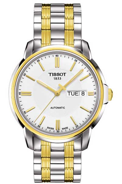 Tissot Watches : T065.430.22.031.00 Two Tone Bracelet Automatic Men Watch