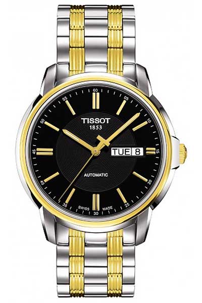 Tissot Watches : T065.430.22.051.00 Two Tone Bracelet Automatic Men Watch