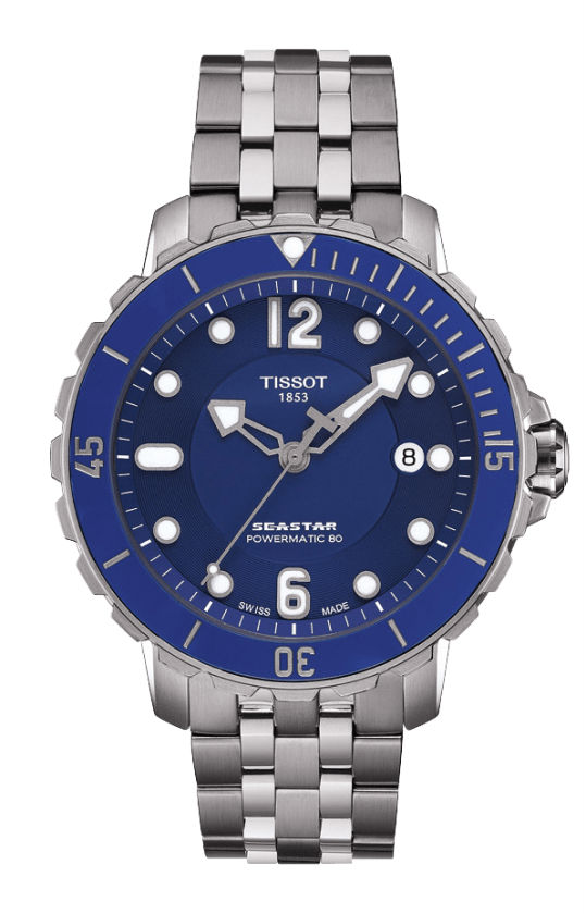 Tissot Watches : T066.407.11.047.02 Automatic Powermatic 80 Date Stainless Steel Men Watch