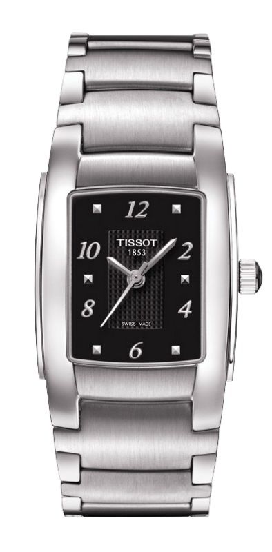 Tissot Watches : T073.310.11.057.01 Quartz Analog Stainless Steel Black Women Watch
