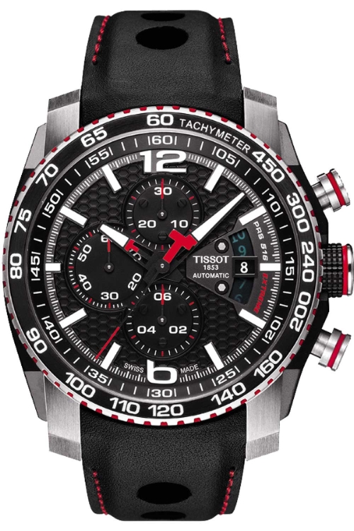 Tissot Watches : T079.427.26.057.00 Automatic Chronograph Date Black Men Watch