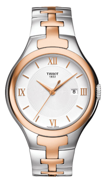 Tissot Watches : T082.210.22.038.00 Quartz Steel Two Tone T-Trend Women Watch