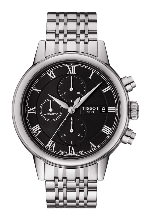 Tissot Watches : T085.427.11.053.00 Automatic Chronograph Date Stainless Steel Men Watch