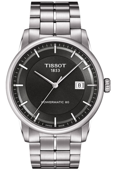 Tissot Watches : T086.407.11.061.00 Mechanical Hand-wind Powermatic 80 Date Men Watch