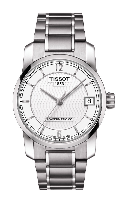 Tissot Watches : T087.207.44.037.00 Automatic Analog Date Titanium Women Watch