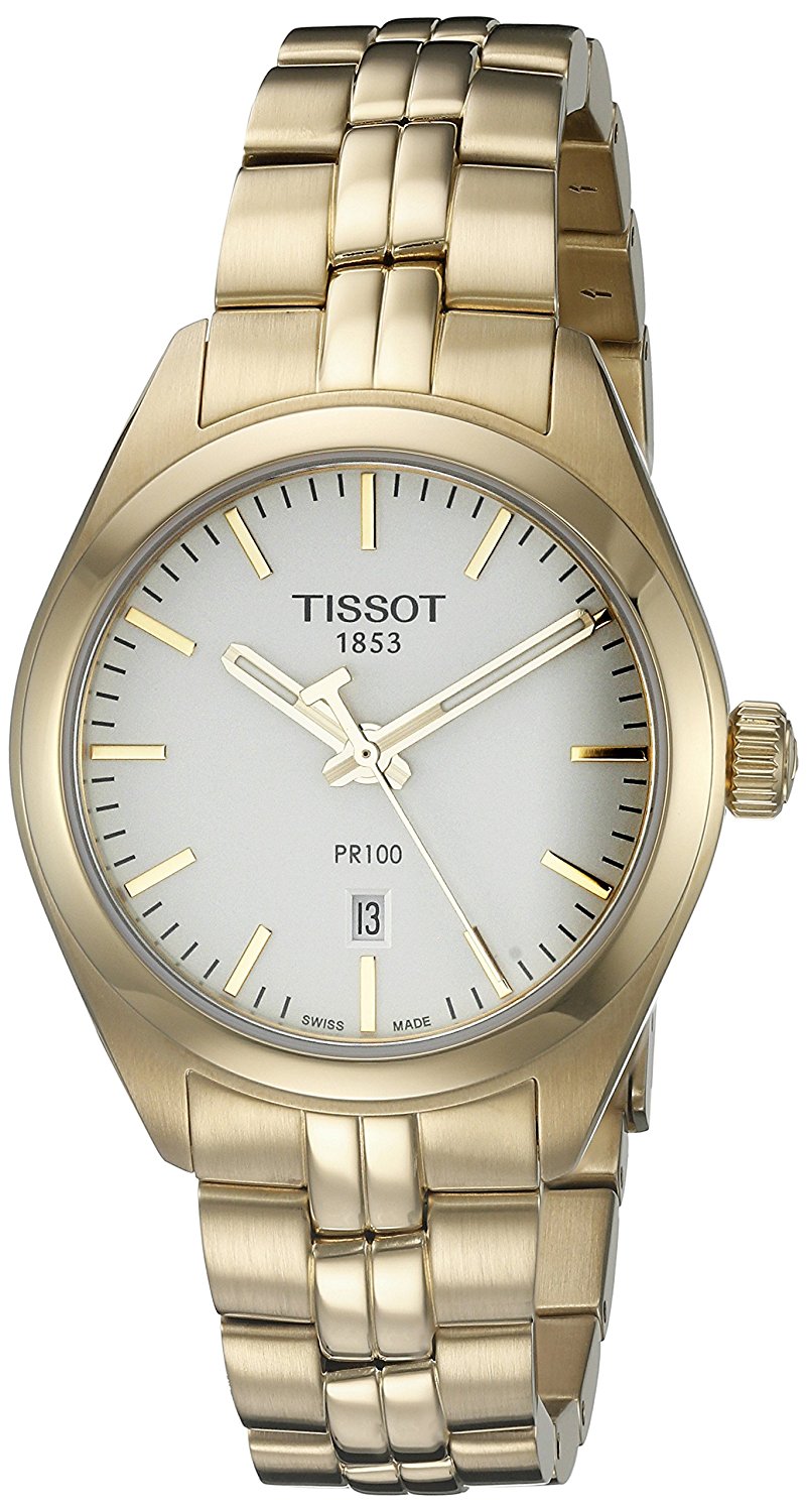 Tissot Watches : T101.210.33.031.00 Silver Dial Stainless Steel Band Women Watch
