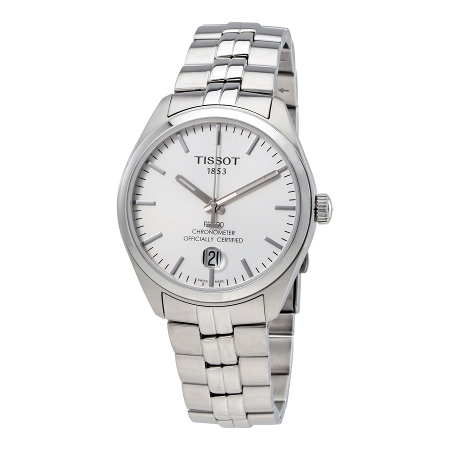 Tissot Watches : T101.408.11.031.00 Silver Automatic Men Watch