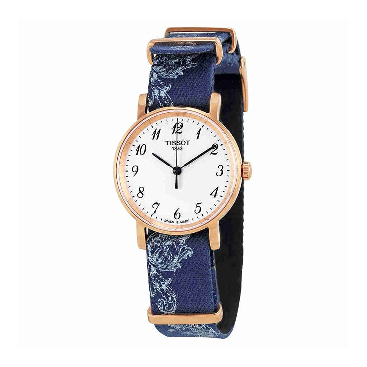 Tissot Watches : T109.210.38.032.00 Silver Dial Fixed Band Women Watch