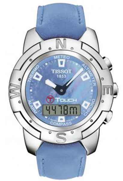 Tissot Watches : T33.7.638.81 T-Tactile T-Touch Titanium Sapphire Glass Men Watch