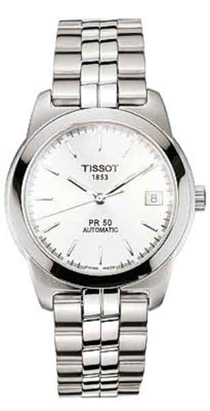Tissot Watches : T34.1.483.31 T-Classic PR50 Automatic Sapphire Glass Men Watch