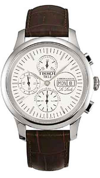 Tissot Watches : T41.1.317.31 Automatic Self-Winding Leather Strap Men Watch