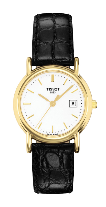 Tissot Watches : T71.3.129.11 Quartz Analog 18ct Gold Date Women Watch
