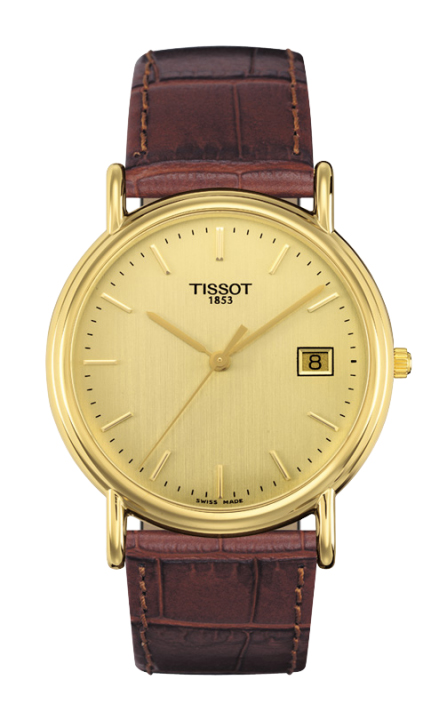 Tissot Watches : T71.3.429.21 Quartz 18ct Gold Date Men Watch