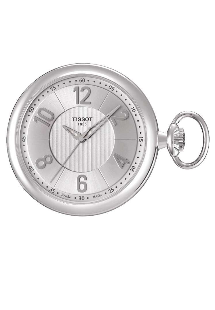Tissot Watches : T82.6.550.32 Quartz Analog Stainless Steel Silver Unisex Watch