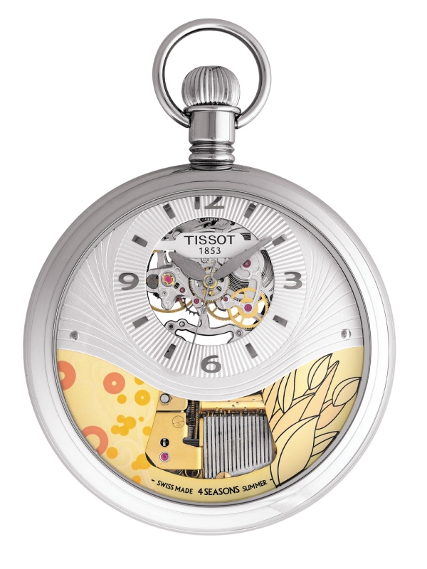 Tissot Watches : T852.436.99.037.01 Mechanical Hand Wind Musical Seasons Unisex Watch