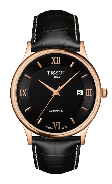 Tissot Watches : T914.407.76.058.00 Automatic Analog Index Roman Black Men Watch