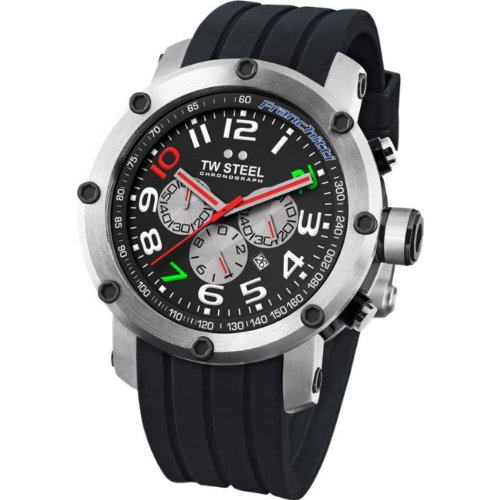 TW Steel Watches : TW0608 Black Dial Silicone Women Watch