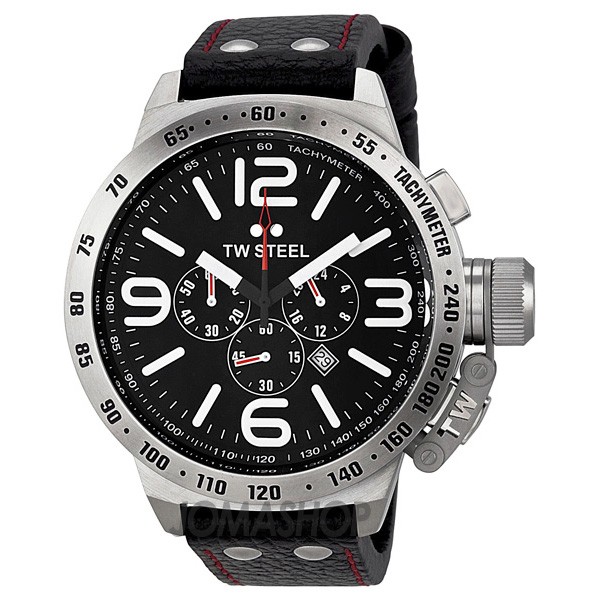 TW Steel Watches : TW11R Black Quartz Men Watch